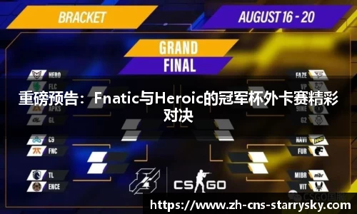 重磅预告：Fnatic与Heroic的冠军杯外卡赛精彩对决